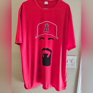 Anaheim Angels Anthony rendon T shirt XL polyester Bally's game give away ex !!